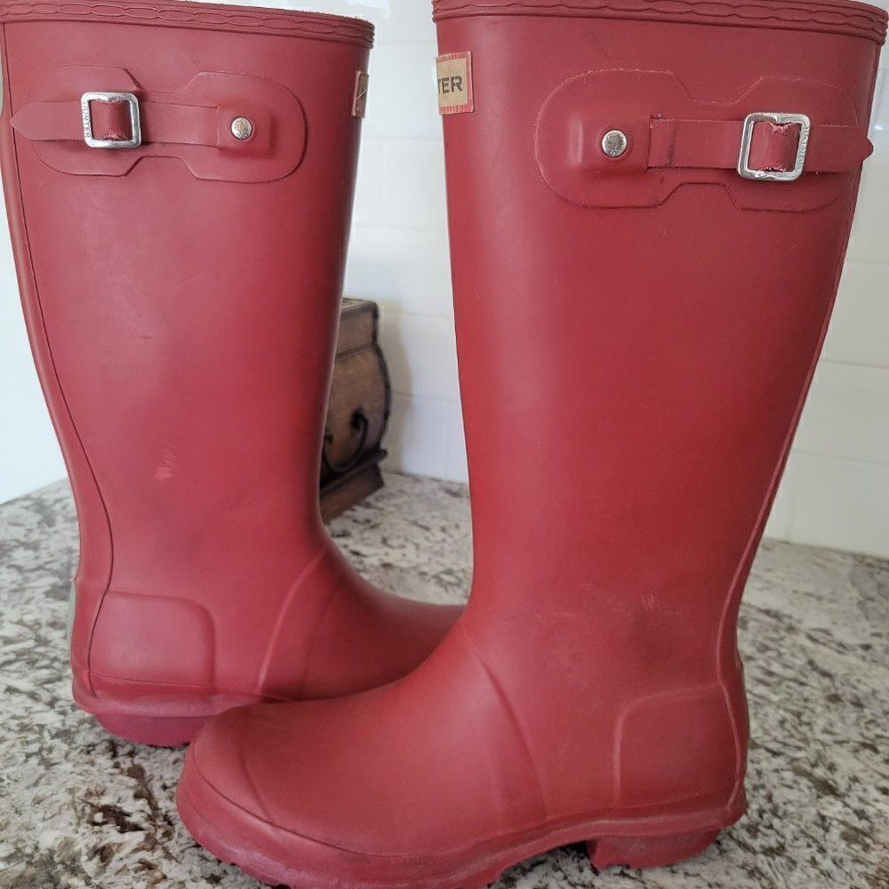 Hunter boots size 5B/6G /37 EUR - Picture 8 of 11